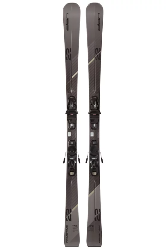 Set Ski Alpin Elan Primetime 22 Black + Clăpari Roxa RFIT 100 2025-2026 (Schiuri cu legături + ClăparI) picture - 2