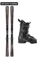 Set Ski Alpin Elan Primetime 22 Black + Clăpari Roxa RFIT 100 2025-2026 (Schiuri cu legături + ClăparI)