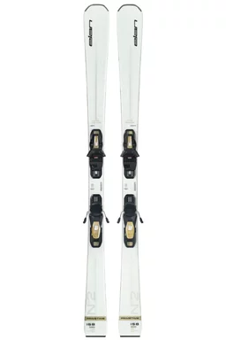 Set Ski Alpin Elan Primetime N2 W White + Clăpari Roxa RFIT HV 85 W 2025-2026 (Schiuri cu legături + ClăparI)