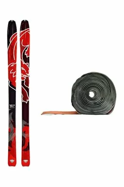 Ski de Tură Dynafit Baltoro SN 71 Dark Red/Black + Piei de focă