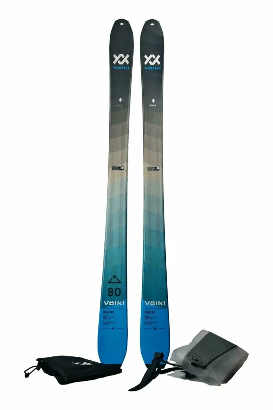 Ski de Tură Volkl Rise 80 Black/Blue + Piei de Focă picture - 1