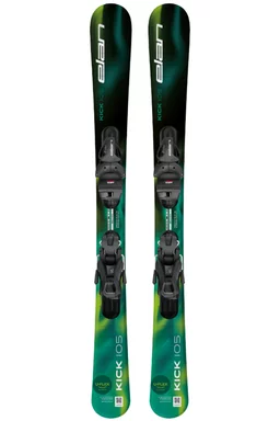 Ski Elan Kick U-Flex JR Shift + Legături Elan EL 4.5