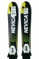 Ski Nevica Vail 4.5 Set In81 Black/Yellow + Legaturi Salomon