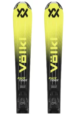 Ski Volkl Racetiger Jr Yellow 2026  + Legături Marker VMotion JR 4.5