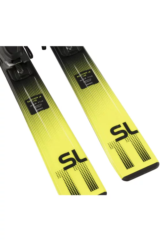 Ski Volkl Racetiger Jr Yellow 2026  + Legături Marker VMotion JR 7 picture - 5