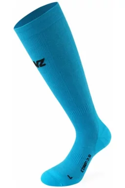 Șosete ski compresie Lenz Compression 2.0 Merino Albastru
