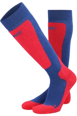 Șosete ski Lenz Think About Merino Winter 3 Albastru
