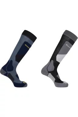 Sosete Ski Salomon S/Access 2-Pack Black/Blue