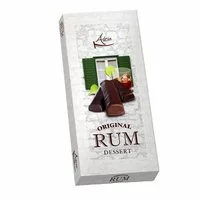 Batoane de ciocolata fondanta cu umplutura de rom Adria 120gr