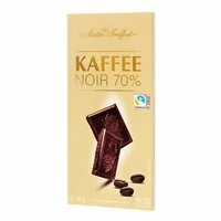 Ciocolata neagra 70% cu cafea Maitre Truffout