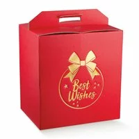 Cutie cadou Portapanettone Craciun