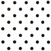 Hartie de matase Black Dots on White 500*750mm