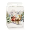 Cutie cadou Portapanettone Craciun