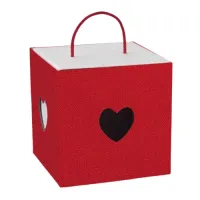 Cutie cadou cu maner textil