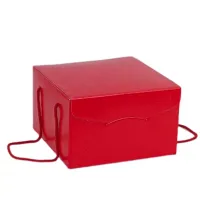 Cutii cadou cu manere textile