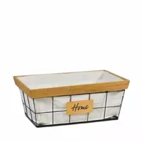 Tavita metalica cu husa textila HOME