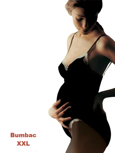 Große Baumwollstrümpfe für schwangere Frauen Marilyn Big Mama 120 den