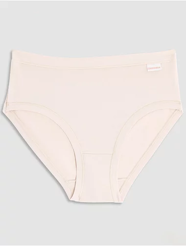 Chiloti clasici bumbac si modal cu talia medie Cotonella ADD07