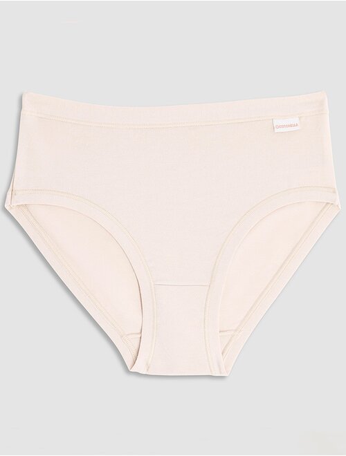 capră durată medie de viață Chiloti clasici bumbac si modal cu talia medie Cotonella ADD07