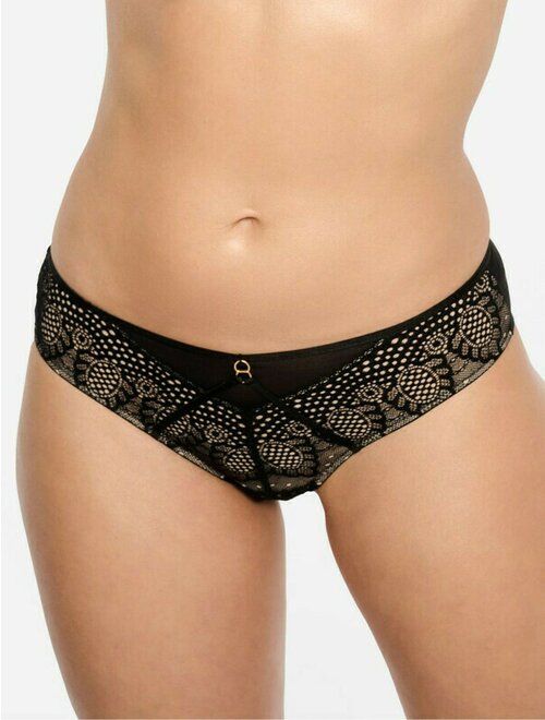 Chiloti negri brazilieni tip mesh cu model Esotiq Marvela 39590