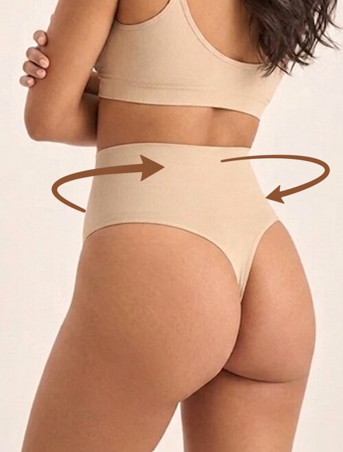 Sosetaria Chiloti tanga modelatori cu talie dublu intarita Gabriella S123 String