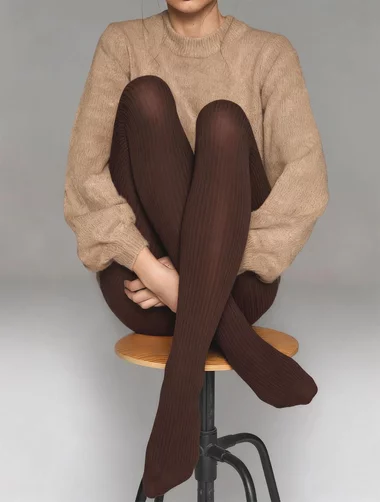 Ciorapi cu model raiat Marilyn Cashmere D09 80 den