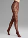 Ciorapi mesh cu model floral Marilyn Charly G001