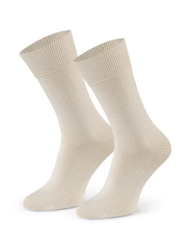 Sosete bumbac 100% culoare in naturala Steven S200