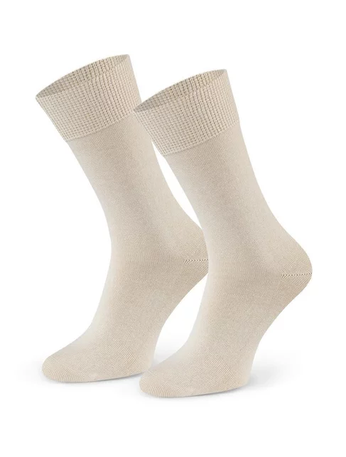 Sosete bumbac 100% culoare in naturala Steven S200