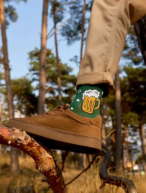 Sosete colorate cu bere Dedoles Beer & Bubbles