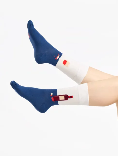 Sosete colorate Dedoles Bottle of Wine