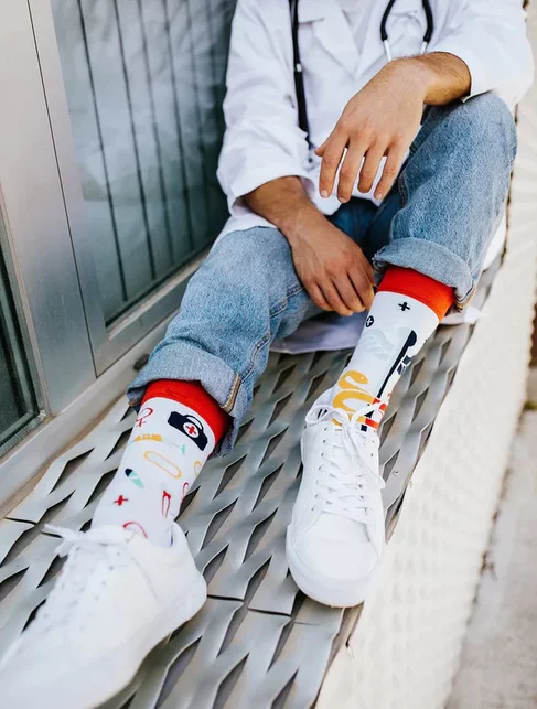 Sosete cu model Dedoles Health