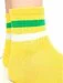 Sosete galbene cu dungi colorate Socks Concept SC-1541-3