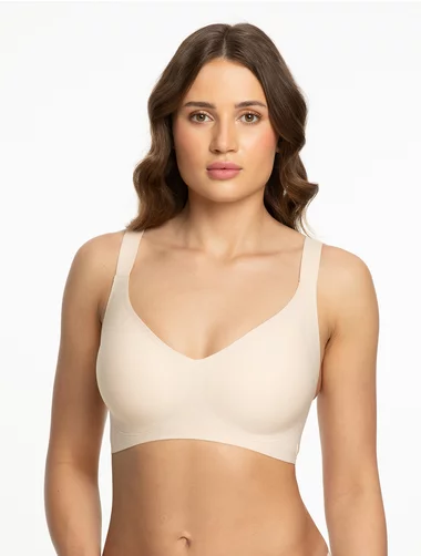 Sutien seamless cu insertii gel fara sarme Julimex Jelly Bra Comfort