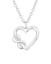 Colier din Argint cu Pandantiv Infinity Heart SVY1002 1