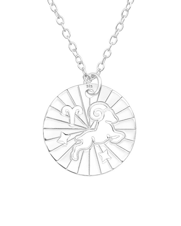 Femei - Colier din Argint cu Zodia Berbec SVY924