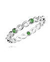 Inel din Argint Infinity Emerald SVY780 1