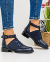 Pantofi casual dama bleumarin A155 2