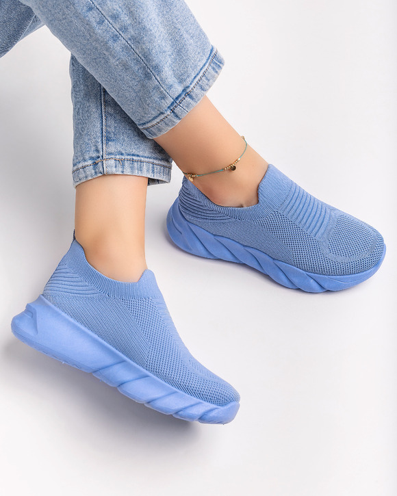 Incaltaminte - Pantofi sport dama albastri A081