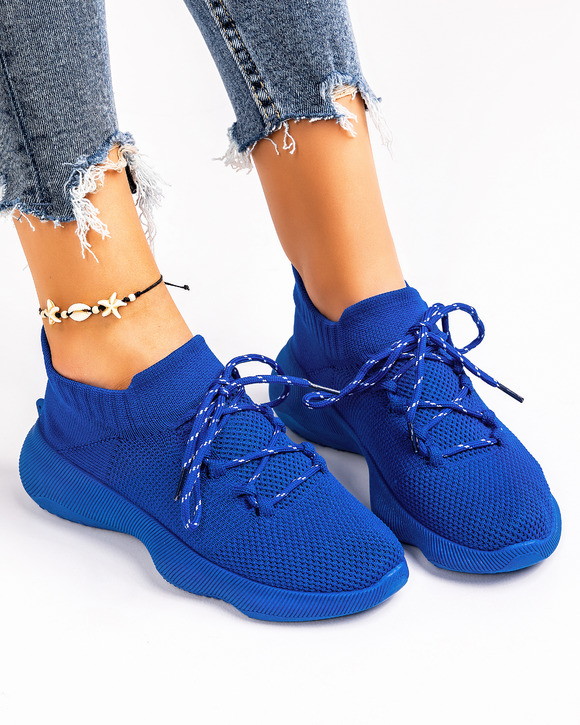 Pantofi sport dama albastri A087