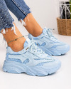 Pantofi sport dama albastri A099 2