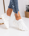 Pantofi sport dama albi A095 2