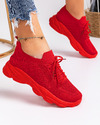 Pantofi sport dama rosii A035 2