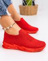 Pantofi sport dama rosii A084 3