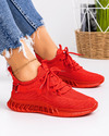 Pantofi sport dama rosii A096 2