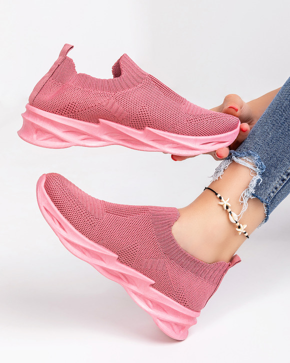 Femei - Pantofi sport dama roz A084