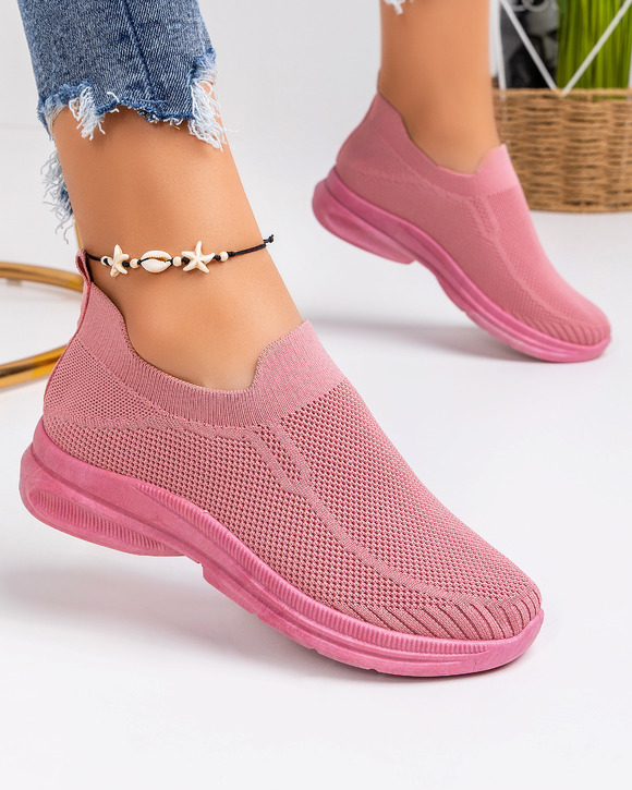Pantofi sport dama roz A085