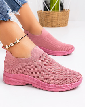 Pantofi sport dama roz A085