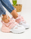 Pantofi sport dama roz A122 1