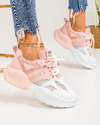 Pantofi sport dama roz A122 2